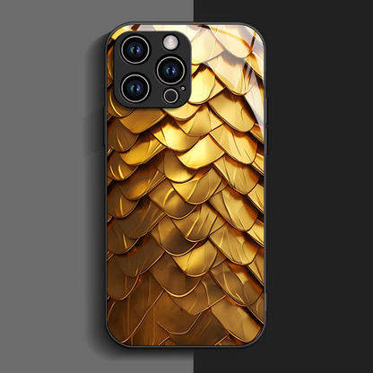 JCX Golden Scales iPhone Case