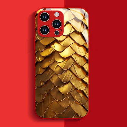 JCX Golden Scales iPhone Case