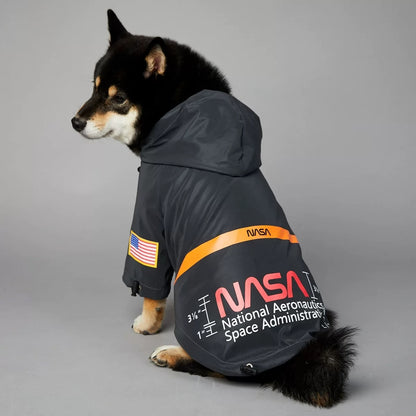 JCX NASA Dog Raincoats Pet Stylish Streetwear Outfit for Dogs