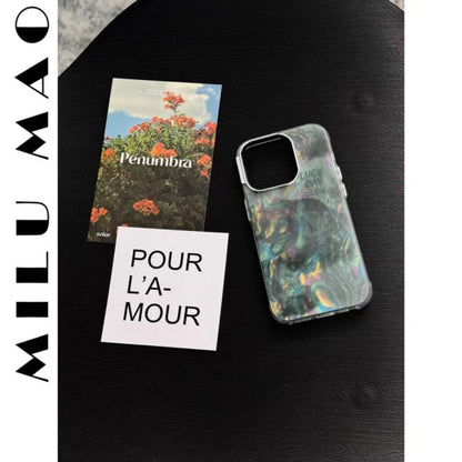 JCX Dreamy Oil Painting Style Phone Case - Collaboration with Artists for Unique Designs