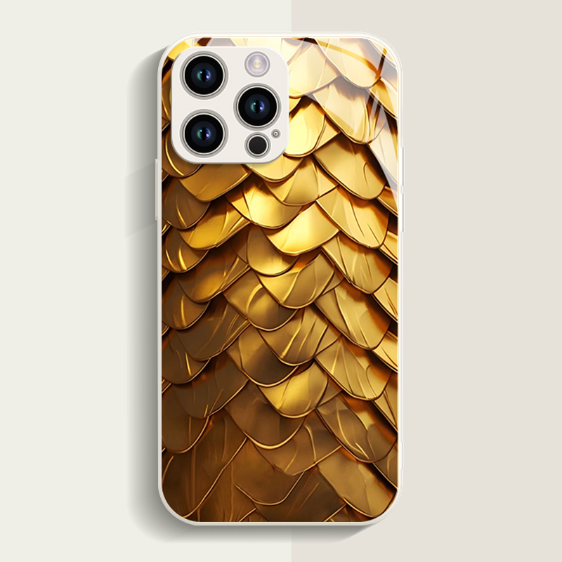 JCX Golden Scales iPhone Case